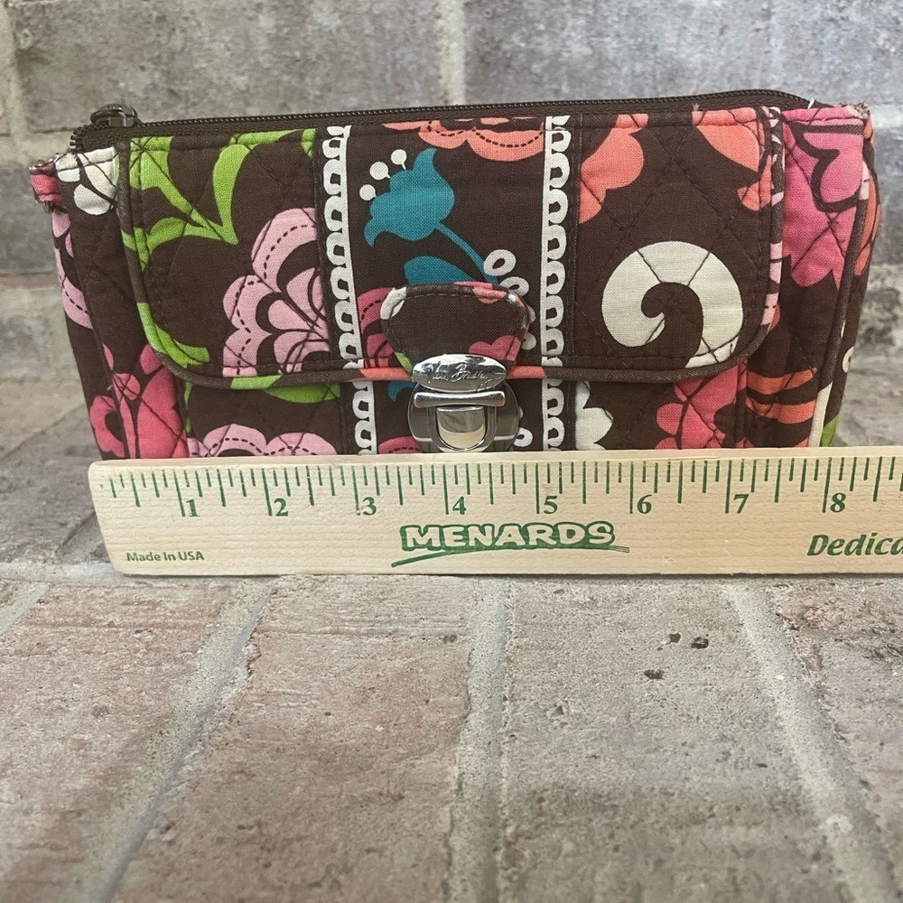 Vera Bradley Floral Wristlet - Picture 4 of 8